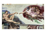 Sistine Chapel Ceiling reproduction procédé giclée par Michelangelo Buonarroti 