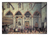 Apparition of the Crucified of Mount Ararat in the Church of Sant' Antonio di Castello, c.1512 Lámina giclée por Vittore Carpaccio