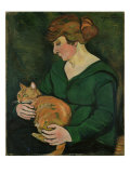 Louison et Raminou, 1920 reproduction procédé giclée par Marie Clementine Valadon