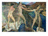 Casting the Net, 1914 reproduction procédé giclée par Marie Clementine Valadon
