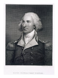 Portrait of Major General Philip Schuyler, engraved by Thomas Kelly reproduction procédé giclée par John Trumbull