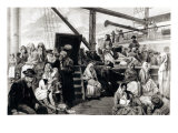 Steerage Passengers Emigrating to the United States of America from Germany, 1899 Giclee Print by Carl Hermann Kuechler