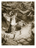 The Death of Absalom Giclee Print by Georges Rochegrosse