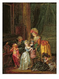 St. Nicholas's Day Lámina giclée por Francois Louis Joseph Watteau St. Nicholas's Day Lámina giclée por Francois Louis Joseph Watteau