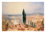 Florence from near San Miniato, 1828 Giclee Print by Joseph Mallord William Turner