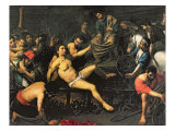 The Martyrdom of St. Lawrence, c.1621/22 Giclee Print by Valentin de Boulogne 