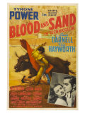Blood and Sand, 1941 Giclée-tryk Blood and Sand, 1941 Giclée-tryk