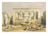 Portico of the Temple of Kalabshah, from Portico of the Temple of Kalabshah, from