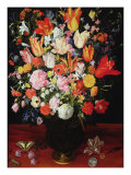 Still Life of Flowers, 1610S Giclée-Druck von Kaspar van den Hoecke