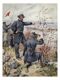 General Sherman at Kenesaw Mountain During the Battle of Allatoona Pass, 4th October, 1864 Lámina giclée por Henry Alexander Ogden