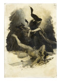 Ancient Battle Scene, c.1880 Giclee Print by Georges Marie Rochegrosse