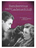 The Shop Around the Corner, German Movie Poster, 1940 Giclée-tryk The Shop Around the Corner, German Movie Poster, 1940 Giclée-tryk