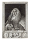 Honourable Mr Justice Blackstone, engraved by Hall reproduction procédé giclée par Thomas Gainsborough