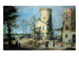 The Four Seasons: Autumn Giclée-Druck von Sebastian Vrancx
