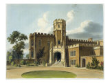 Head Master's House, Rugby School, from 'History of Rugby School', from 'History of Colleges' Reproduction procédé giclée par William Westall