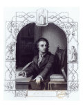 Gotthold Ephraim Lessing reproduction procédé giclée par Abraham Storck