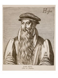 John Knox, from 'Effigies' by Jacobus Verheiden, 1602 reproduction procédé giclée par Hendrik I Hondius