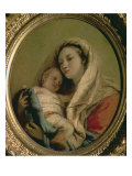 Madonna with Sleeping Child, 1780s Giclee Print by Giandomenico Tiepolo
