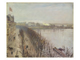Binnenalster and Neuer Junfernstieg in Hamburg Giclee Print by Laurits Regner Tuxen