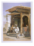 Geldwechslor in Esneh Giclee Print by Carl Friedrich Heinrich Werner