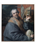 Self Portrait, C.1776 reproduction procédé giclée par Johann Zoffany