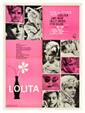 Lolita, Italian Movie Poster, 1962 Lámina giclée