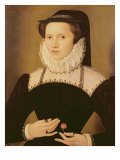 Portrait of Anne Waltham, 1572 Giclee Print by Francois Quesnel