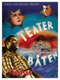 Show Boat, Swedish Movie Poster, 1936 Impressão giclée