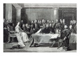 The Queen's First Council, from 'Leisure Hour', 1888 Giclee Print by Sir David Wilkie