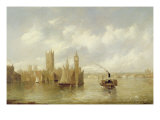 The Houses of Parliament Impressão giclée por Alfred Vickers The Houses of Parliament Impressão giclée por Alfred Vickers