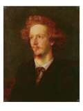 Portrait of Algernon Charles Swinburne reproduction procédé giclée par George Frederick Watts