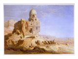Tombs of the Khalifs, Cairo, 1871 Giclee Print by Carl Friedrich Heinrich Werner