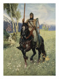 Thus it was that Parsifal began his pilgrimage, from 'The Stories of Wagner's Operas' by J. Walker Lámina giclée por Ferdinand Leeke Thus it was that Parsifal began his pilgrimage, from 'The Stories of Wagner's Operas' by J. Walker Lámina giclée por Ferdinand Leeke