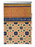 Arabic Decorative Designs Giclee Print Arabic Decorative Designs Giclee Print
