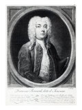 Francesco Bernardi Senesino, Engraved by Elisha Kirkall Giclee Print by Joseph Goupy