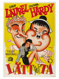 Dancing Masters, Swedish Movie Poster, 1943 Giclée-tryk Dancing Masters, Swedish Movie Poster, 1943 Giclée-tryk