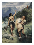 The Giants Bore Freia away, from 'The Stories of Wagner's Operas' by J. Walker McSpadden Lámina giclée por Ferdinand Leeke The Giants Bore Freia away, from 'The Stories of Wagner's Operas' by J. Walker McSpadden Lámina giclée por Ferdinand Leeke