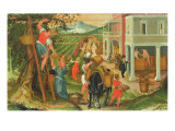 October Giclee Print by Cristoforo Rustici