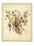 A Garden Textile Design Giclee Print by Pierre Ranson