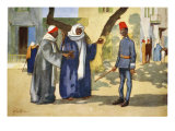The Peacemaker, from 'The Light Side of Egypt', 1908 Giclee Print by Lance Thackeray