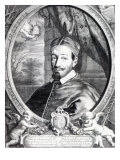 Pope Alexander Vii, Published by Clement De Jonghe Impressão giclée por Cornelius de Visscher
