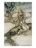 Undine, Illustration from the book by Baron Friedrich de la Motte Fouque Giclee Print by Arthur Rackham