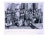 The Crew of the 'Terra Nova', from 'Scott's Last Expedition' Giclee Print by Herbert Ponting