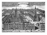 The College of Glasgow, from 'Theatrum Scotiae', 1693 Giclee Print by John Slezer