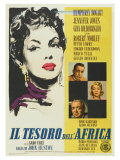 Beat the Devil, Italian Movie Poster, 1953 Impressão giclée Beat the Devil, Italian Movie Poster, 1953 Impressão giclée