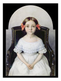 Olga de Simard de Pitray, 1841 Giclee Print by Louis Gaston de Segur