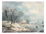 Landscape: Winter Impressão giclée por J.J. Verreyt