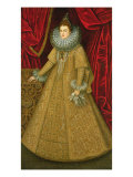 Portrait of Queen Isabel Clara Eugenia Lámina giclée por Alonso Sanchez Coello