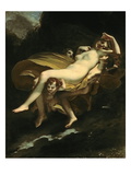 Psyche Transported to Heaven reproduction procédé giclée par Pierre-Paul Prud'hon