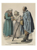 Beggars, after Jacques Callot reproduction procédé giclée par Albert Charles August Racinet